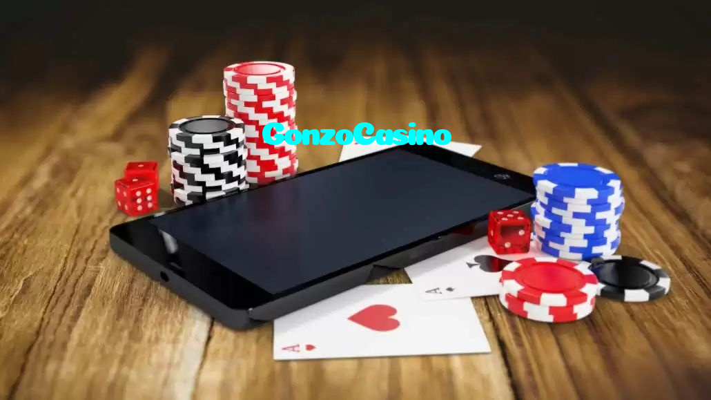 GonzoCasino casino presented on mobile device in Pakistan with slots and live games