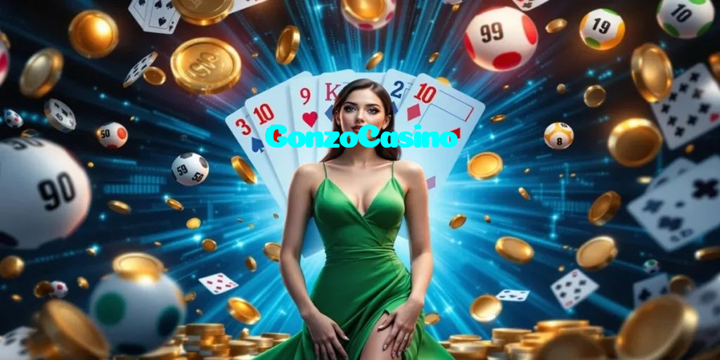 GonzoCasino casino presented on mobile device in Pakistan with slots and live games